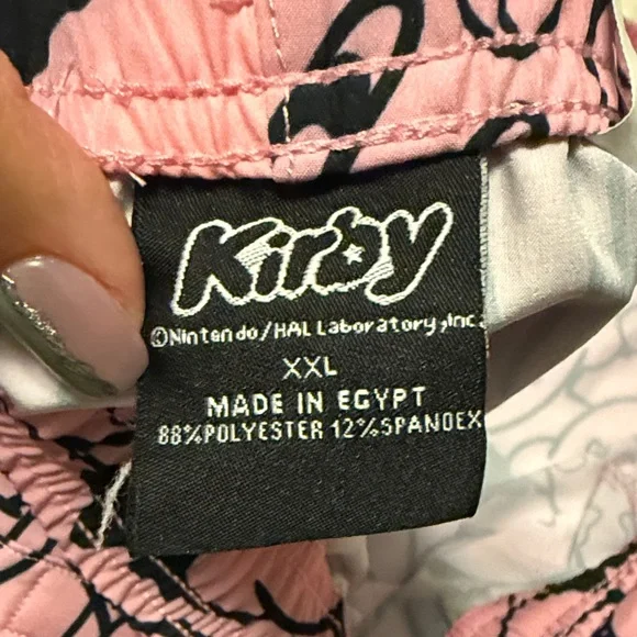 Pink and Blue Character Print swim Shorts no liner - Picture 2 of 4